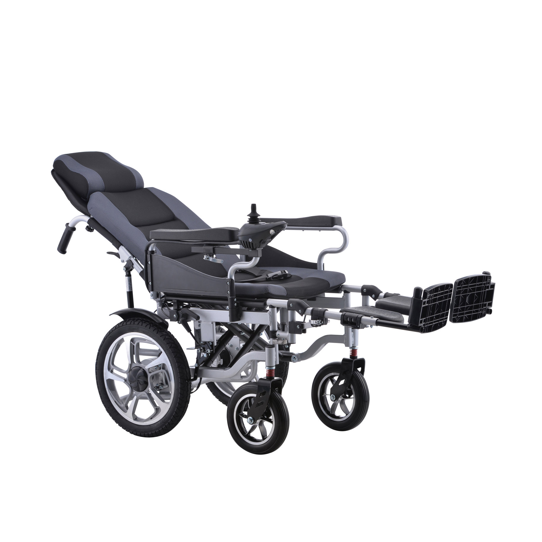 Electric Reclining Wheelchair with Wireless Remote - Image 4