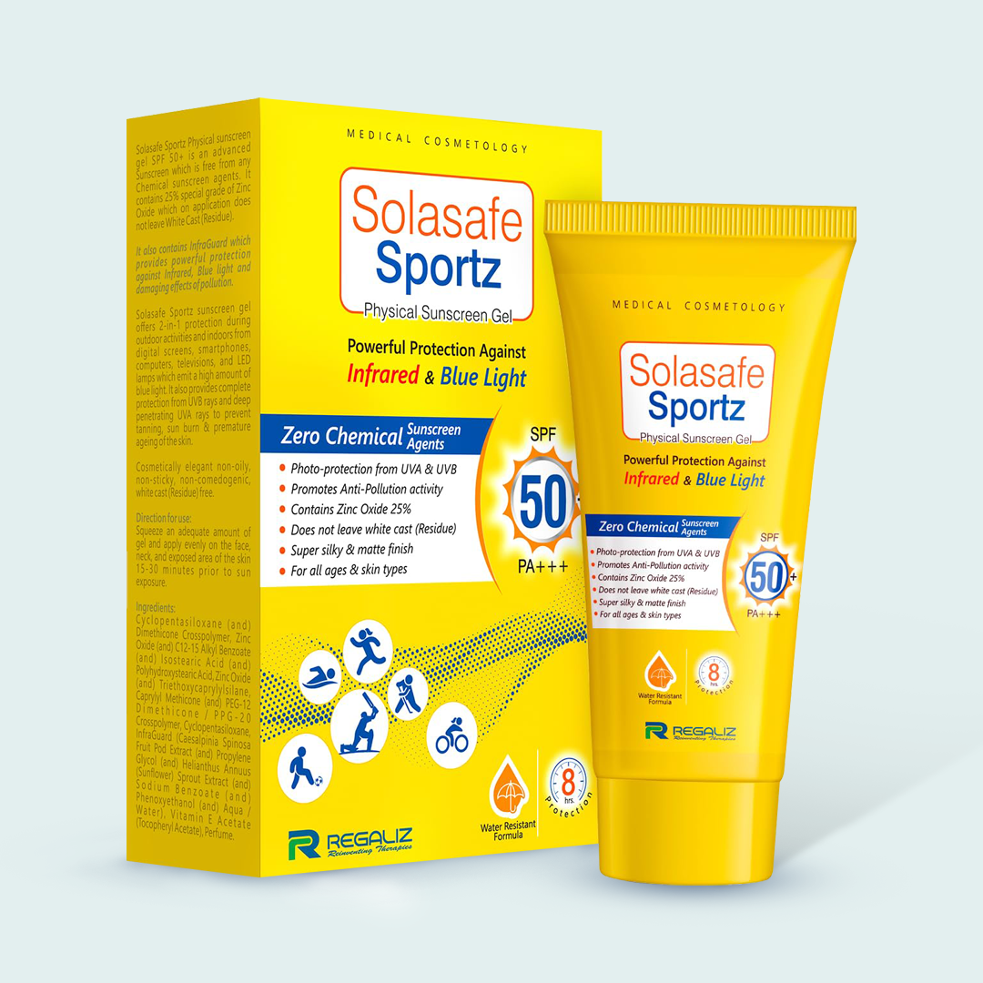 Solasafe Sportz Physical Sunscreen Gel