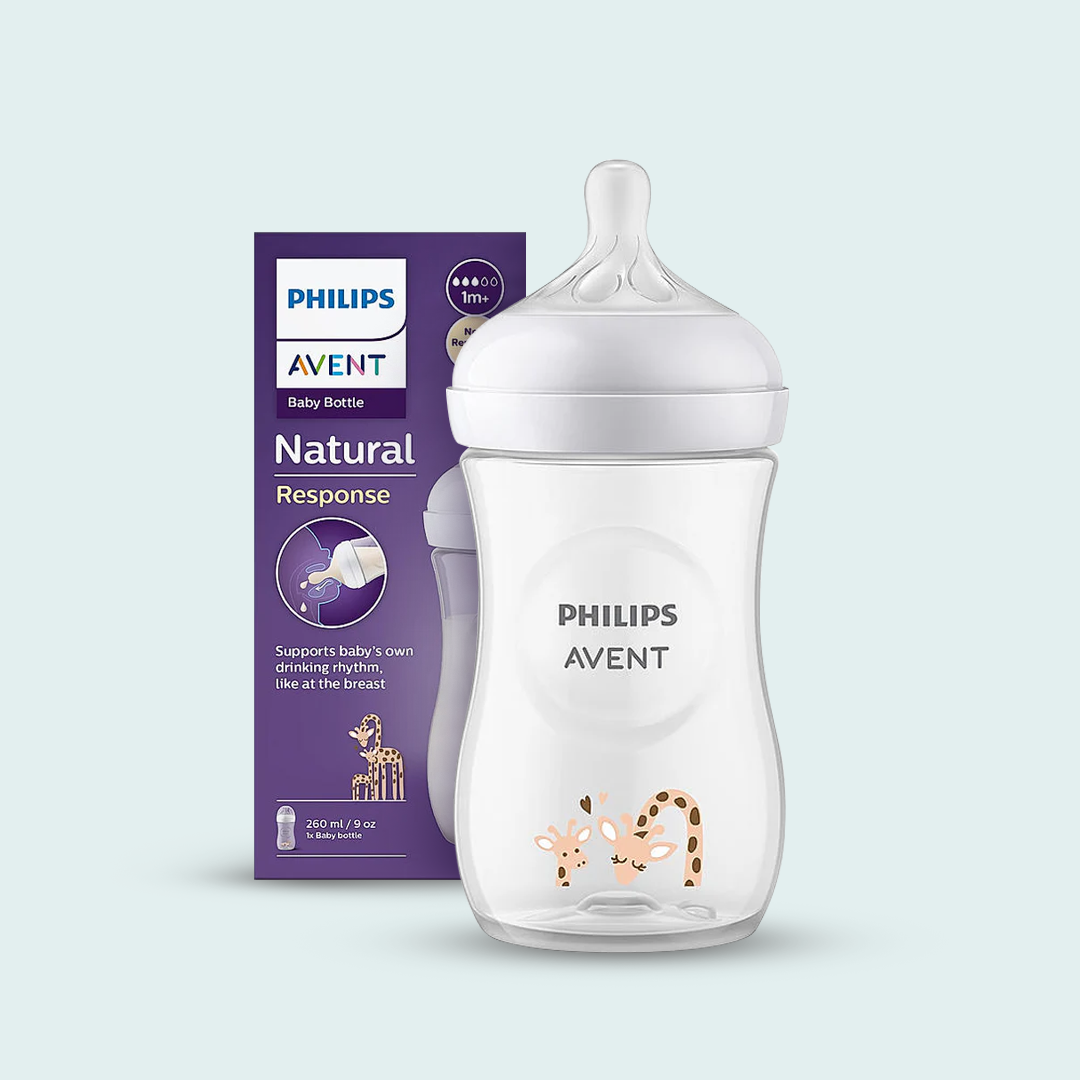 Philips Avent Natural Baby Feeding Bottle | 260ml | Pack of 1