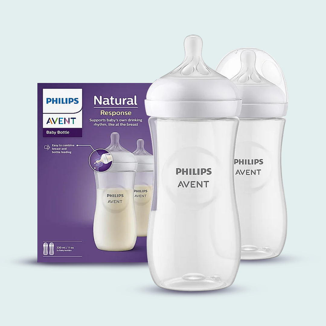 Philips Avent Natural Baby Feeding Bottle | 330ml | Pack of 2
