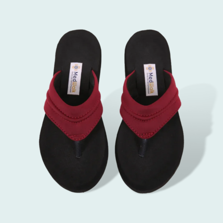 MedWalk MCP Soft Slippers - Cherry MW112
